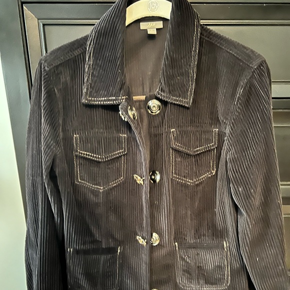 J. Jill Jackets & Blazers - JJill Corduroy Jacket with Jeweled Buttons